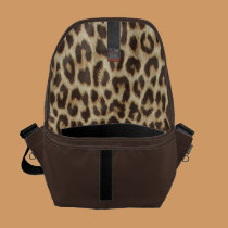 Leopard-Bote-Tasche kuriertaschen