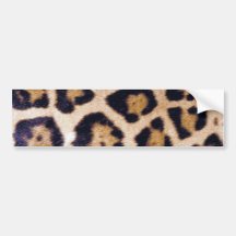 Leopard-Druck-große Katzen-wirklicher Pelz-Muster- Auto Aufkleber