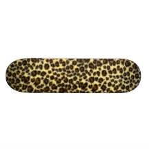 Leopard-Druck Individuelle Skateboarddecks