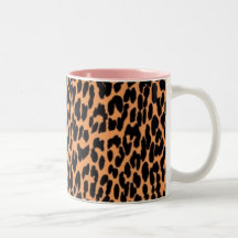 Leopard-Druck-Kaffeetasse