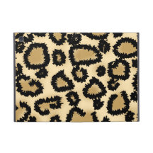 Leopard-Druck-Muster, Brown und Schwarzes