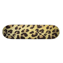Leopard-Druck-Skateboard Individuelles Deck