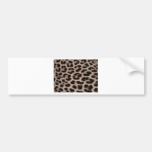 Leopard-Hauthintergrund Auto Aufkleber