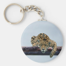 Leopard im Baum 1 Schlüsselband
