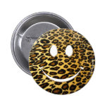 Leopard-Lächeln Anstecknadelbutton