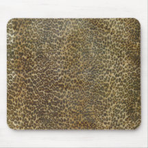 Leopard-Mausunterlage Mousepad