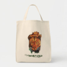 Leopardensack Einkaufstasche