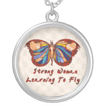 Lernen zu fliegen personalisierter schmuck
