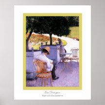 Les Orangers~ Gustave Caillebotte Plakatdrucke