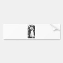 Lesbische Hochzeit circa 1920 Auto Sticker