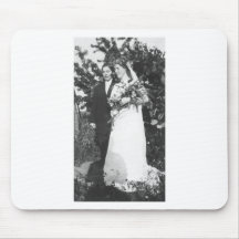 Lesbische Hochzeit circa 1920 Mauspads