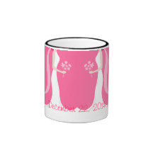 Lesbische Hochzeit personalisiert Tee Haferl