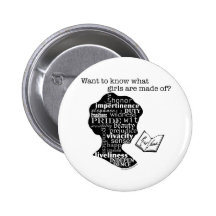 Lesen Sie Jane Austen Anstecknadelbutton
