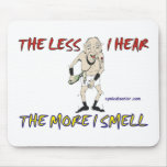 LESS_HEAR_MORE_SMELL-CS MAUSPAD