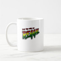 Lets erhalten zur REGGAE Tollpatsch Dubstep Reggae Tee Tassen