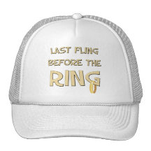 Letzter Fling vor dem Ring Baseball Caps