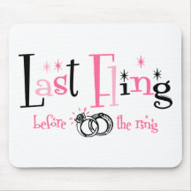 Letzter Fling vor dem Ring Mousepads