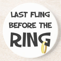 Letzter Fling vor den Ring-Untersetzer