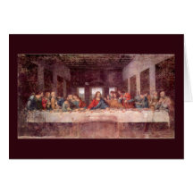 Letztes Abendessen durch Leonardo da Vinci, Renais Karte