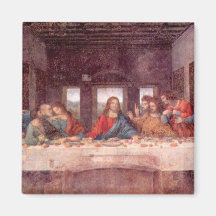 Letztes Abendessen durch Leonardo da Vinci, Renais Kühlschrankmagnet
