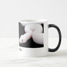 Leucistic Ball-Pythonschlange-Becher Kaffeehaferl