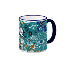 LEXA - Abstrakte Kaffeetasse