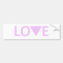 LGBT Liebe-Stoßaufkleber Autosticker