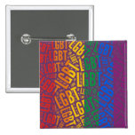 LGBT WORT-MUSTER-FARBE - .PNG BUTTON