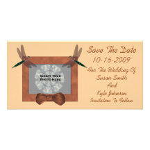 Libellen, die Save the Date Foto-Karte Wedding sin Bilderkarten