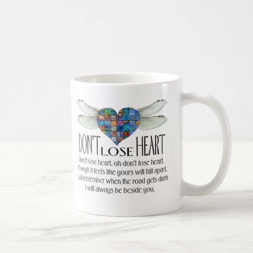 Libellen-Herz-Becher Kaffeetasse