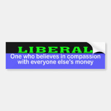 liberal autoaufkleber
