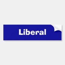 Liberal Autosticker