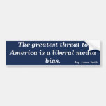 Liberale Medien beeinflussen (Smith) Autosticker