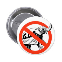 Liberaler/Anti-Republikanisches Buttons