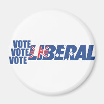 Liberales Party von Australien Kühlschrankmagnet