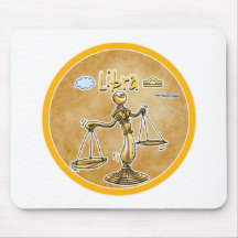 Libra The Scales - Balance Mousepad