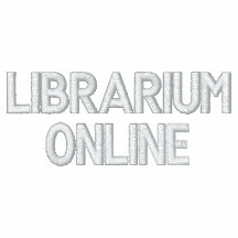 Librarium online besticktes hoodie
