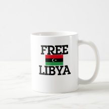Libyen-Revolution Kaffee Tasse
