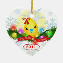 Licht-Verzierung des kundenspezifischen Foto-Babys Weihnachtsbaum Ornament