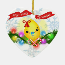 Licht-Verzierung des kundenspezifischen Foto-Babys Weihnachtsornament