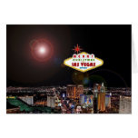 Lichteffekt-Las Vegas-Weihnachtskarte