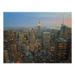 Lichter von Manhattan Fotodruck