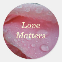 Liebe-Angelegenheiten Runde Sticker