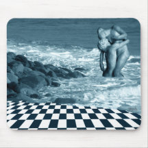 Liebe auf dem Strand Mousepad