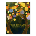 Liebe-Bäume, die Save the Date Postkarten Wedding 