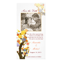 Liebe-Bäume: Save the Date Foto-Karten Fotokarten