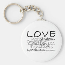 Liebe (Colossians 3) Keychain Schlüsselanhänger