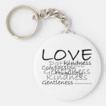 Liebe Colossians 3 Keychain Schlüsselband