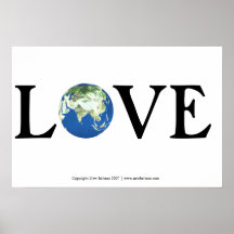 LIEBE DIE ERDE PLAKATE