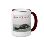 Liebe-Felsen! Becher Kaffeetasse